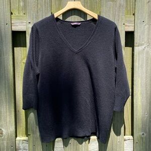 Evans Ultra Soft V-Neck Sweater 🖤